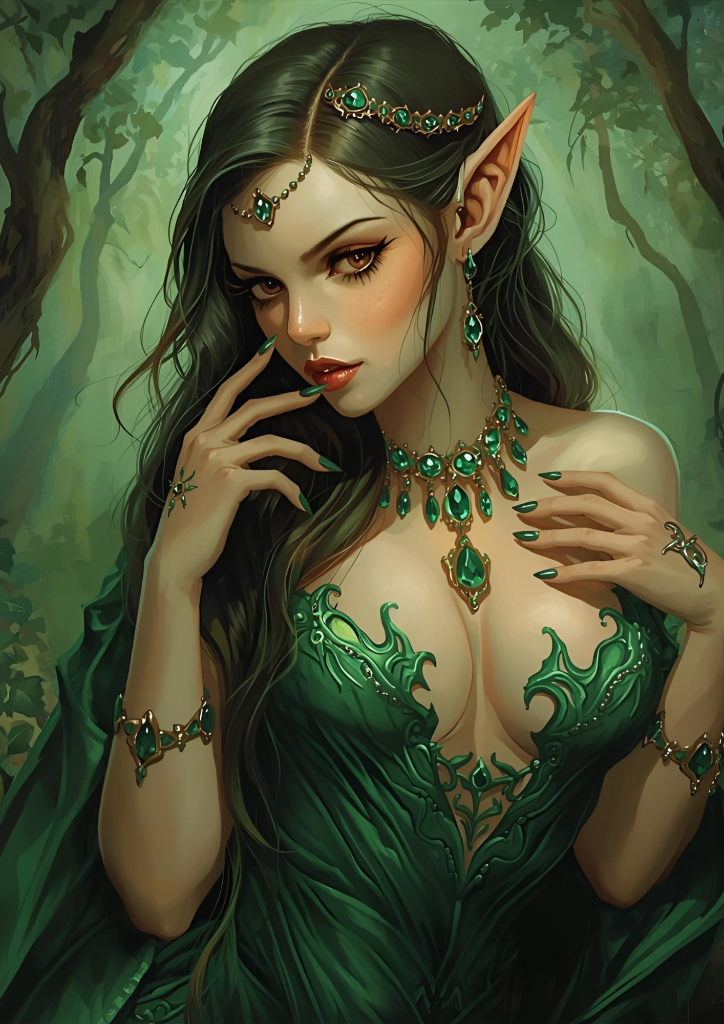 Fantasy Heroine Catalogue – 50+ AI Female Characters for Authors & Artists