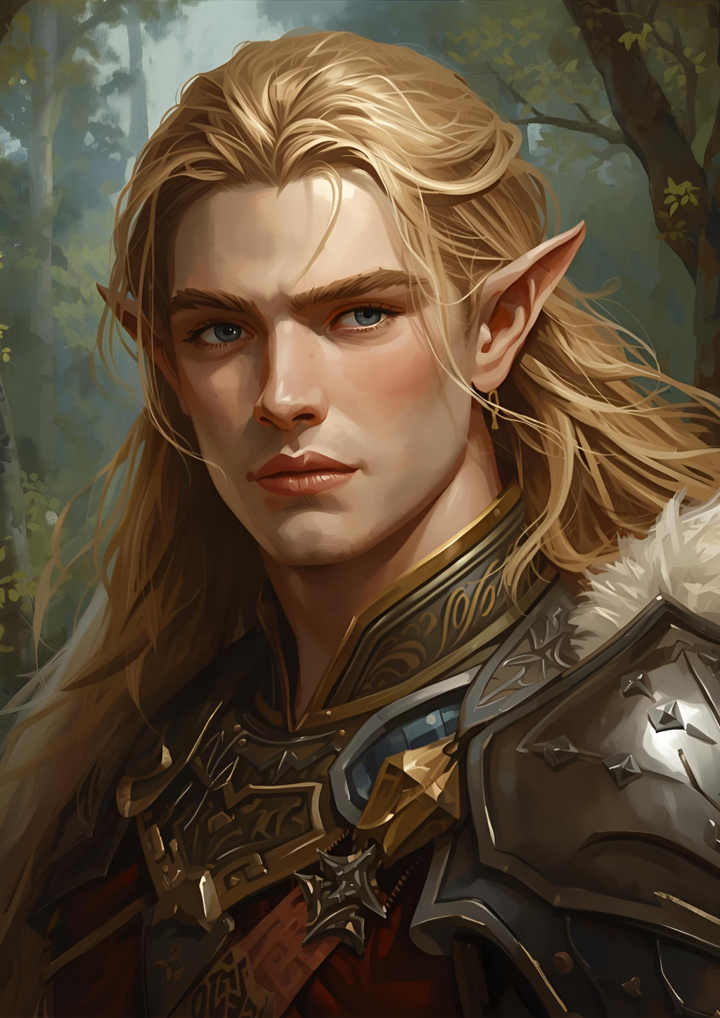 Fantasy Hero Catalogue – 50+ Male Character Images | Book Cover + RPG Art Bundleuct