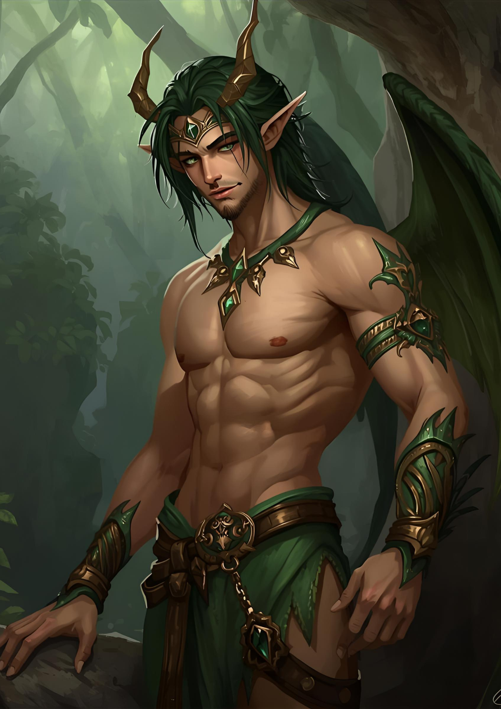 Fantasy Hero Catalogue – 50+ Male Character Images | Book Cover + RPG Art Bundleuct