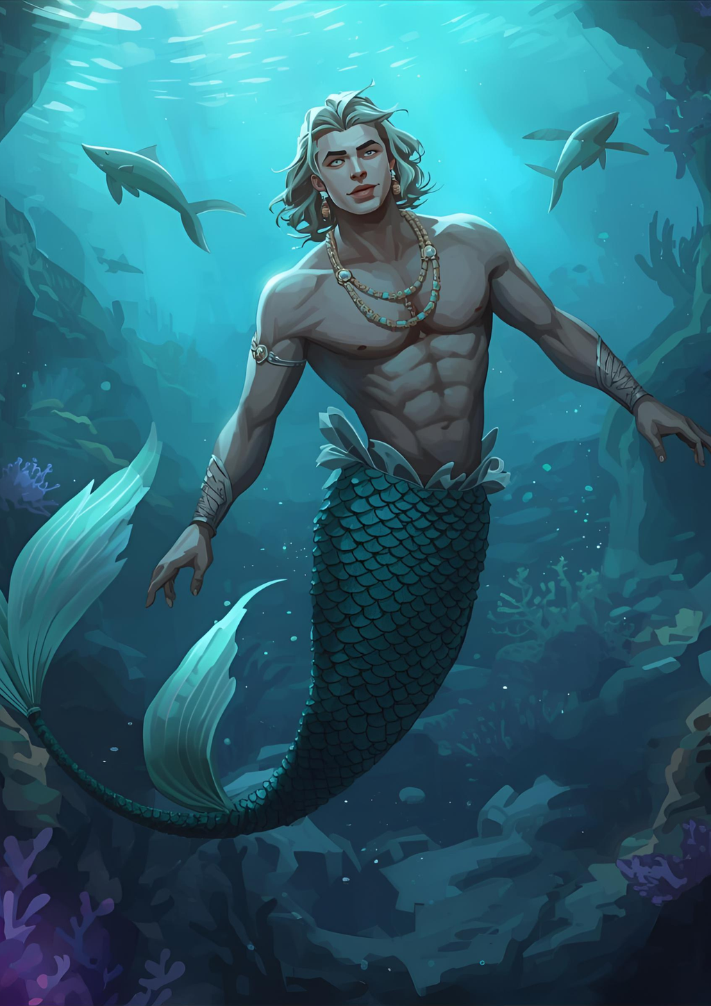 Fantasy Hero Catalogue – 50+ Male Character Images | Book Cover + RPG Art Bundleuct